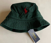 Polo Ralph Lauren Mens Cotton Chino Bucket Hat Moss Agate Green Small Medium