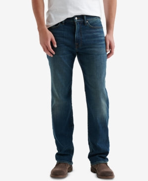 Lucky Brand Mens 363 Straight Fit Jeans Ferncreek Blue 33 x 32