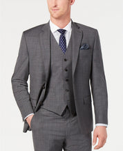Lauren Ralph Lauren Mens Classic fit Suit Jacket Blazer 42 R Charcoal Grey Solid