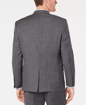 Lauren Ralph Lauren Mens Classic fit Suit Jacket Blazer 38 R Grey Wool Stretch