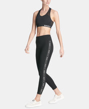 Dkny Women Regular fit Tights Leggings XL Black Solid