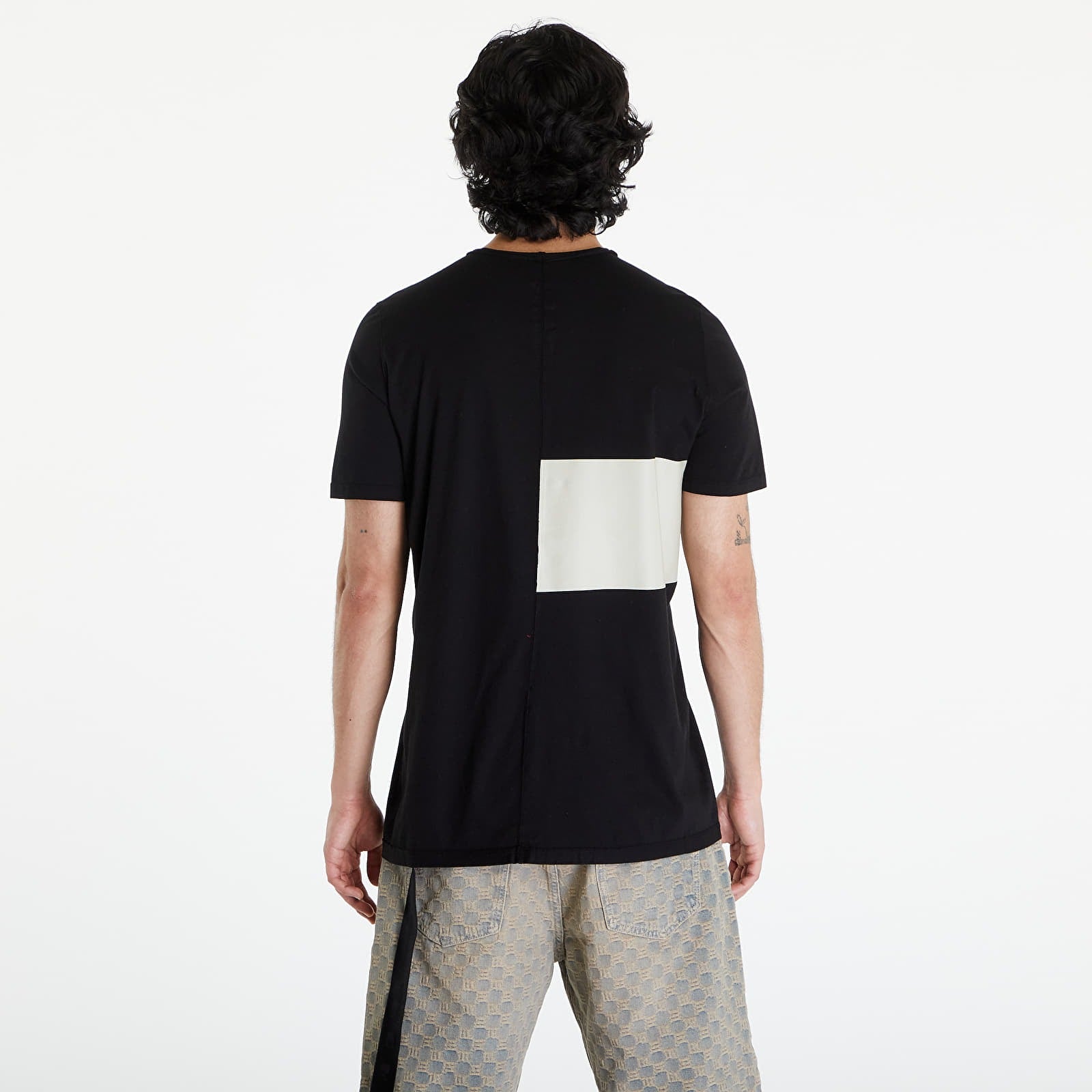 Rick Owens DRKSHDW Mens Regular fit Short Sleeve T-Shirt Shirt Small Black