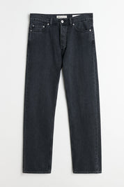 Our Legacy Mens Regular Fit First Cut Washed Denim Jeans 33 / 32 Black