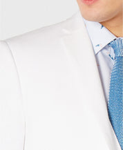 Bar Iii Mens Slim fit Summer Linen Suit Jacket Blazer 40 R White Sport Coat