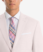Ralph Lauren Men's UltraFlex Classic Fit Linen Suit Jacket Pink 39S