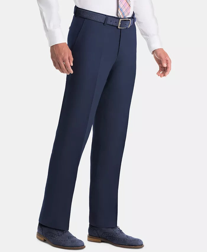 Lauren Ralph Lauren Men's UltraFlex Classic Fit Linen Pants Navy Blue 36 x 30