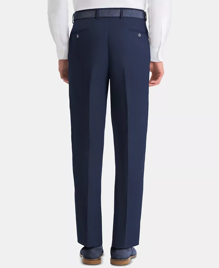 Lauren Ralph Lauren Men's UltraFlex Classic Fit Linen Pants Navy Blue 36 x 30