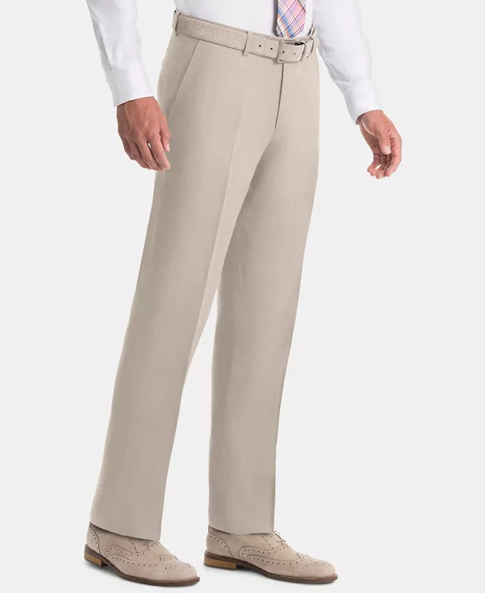Lauren Ralph Lauren Mens Classic fit Dress Pants 34 / 30 Beige Solid