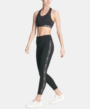 Dkny Women Regular fit Tights Leggings XL Black Solid