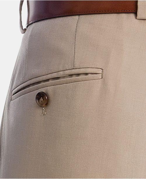 Lauren Ralph Lauren Mens Classic fit Casual Pants 38 / 32 Beige Solid