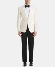Lauren Ralph Lauren Men's UltraFlex Classic Tuxedo Dinner Jacket Off White 42S