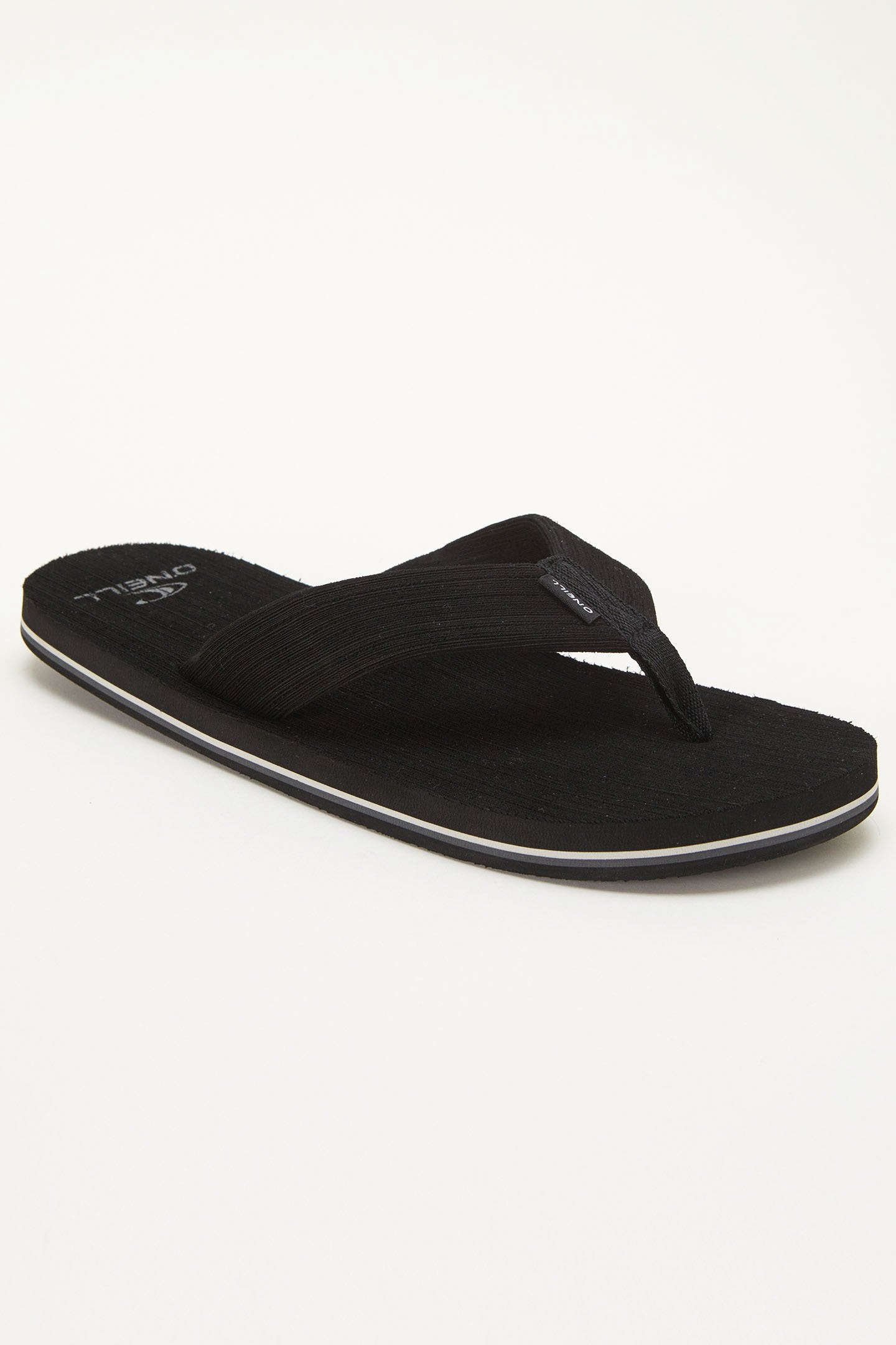 O'Neill Phluff Daddy Sandals Men's Black Size 7 Flip Flops