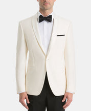 LAUREN RALPH LAUREN Men's UltraFlex Classic-Fit Dinner Jacket 39S Off White