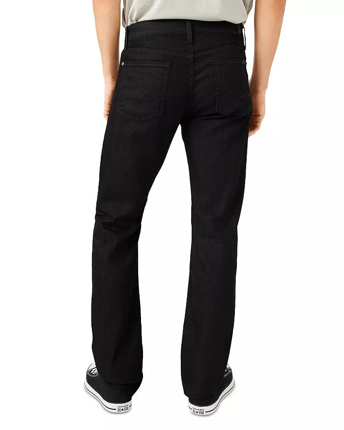 7 For All Mankind Slimmy Squiggle Slim Fit Jeans in Code 66 Size 36 Black
