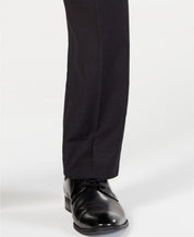 Perry Ellis Portfolio Mens Slim fit Dress Pants 32 / 30 Black Solid