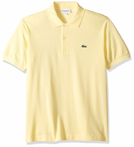 Lacoste Dark Yellow Classic Polo Shirt Size 7 / XXL
