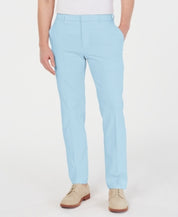 Tommy Hilfiger Men's Modern Fit TH Flex Stretch Porformance Pants Light Blue 34 x 32