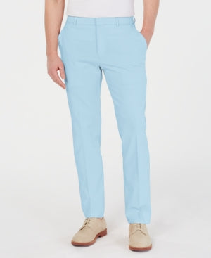 Tommy Hilfiger Men's Modern Fit TH Flex Stretch Porformance Pants Light Blue 34 x 32