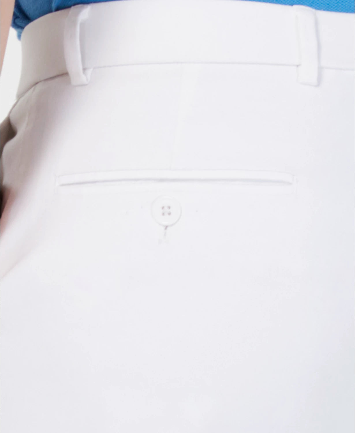 Tommy Hilfiger Mens Modern fit Dress Pants 38 / 32 White Solid Stretch