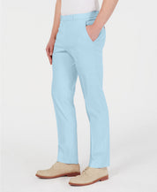 Tommy Hilfiger Men's Modern Fit TH Flex Stretch Porformance Pants Light Blue 34 x 32