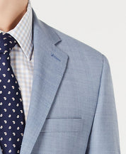 Calvin Klein Men's Slim-Fit Wool-Blend Stretch Suit Jackets - Light Blue 42L