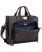 Tumi Men's Slim Deluxe Portfolio Bag Grey