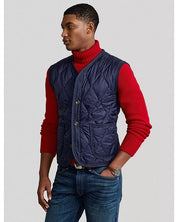Polo Ralph Lauren Mens 3-1 Jacket Coat Small Blue Solid