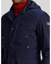 Polo Ralph Lauren Mens 3-1 Jacket Coat Small Blue Solid