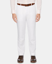 Perry Ellis Mens Modern fit Dress Pants 33 / 30 White Solid