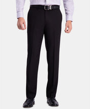 Haggar Men's Premium Comfort Straight-Fit Dress Pants 32 x 29 Black