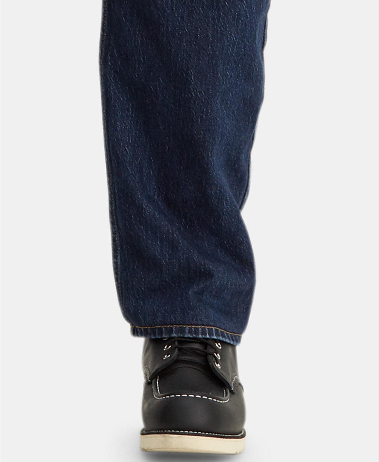 LEVI 502 Mens Big Tall Regular fit Jeans Denim Pants 42 / 36 Blue Solid