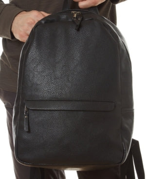 PX New Tucker Vegan Leather Backpack  Black Small