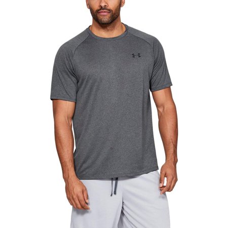 Under Armour Mens UA Tech Short Sleeve T Shirt Grey Large