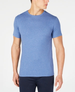 32 Degrees Men's Cool Light Weight Crewneck Sleep T Shirt Blue Heather XXL