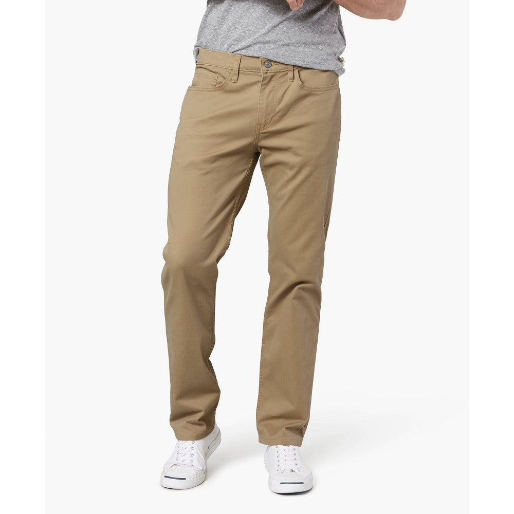 Dockers Men's Straight Fit Jean Cut Khaki Pants Brown 36 x 34