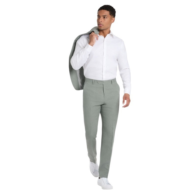 Tommy Hilfiger Men Modern fit Dress Pants 32 / 30 Sage Green Solid