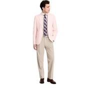 Tommy Hilfiger Mens Modern fit Linen Cotton Sport Coat Blazer 44 L Pink Solid