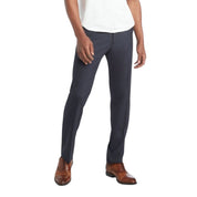 Kenneth Cole Mens Slim fit Dress Pants 33 / 30 Navy Blue Solid Stretch