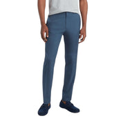 Kenneth Cole Mens Slim fit Dress Pants 32 / 32 Steel Blue Solid Stretch