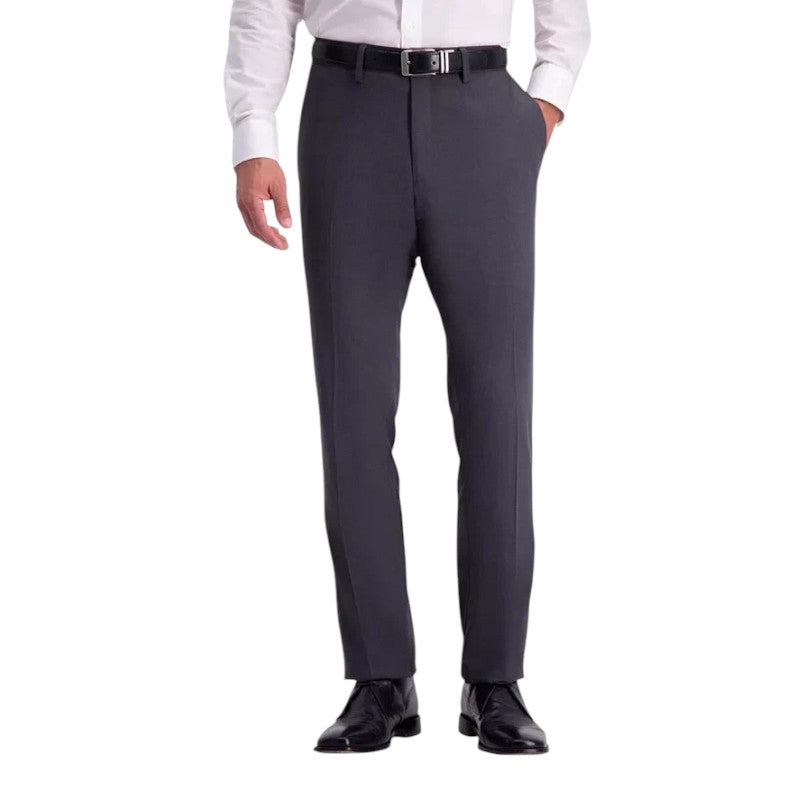 Kenneth Cole Mens Slim fit Dress Pants 34 / 32 Grey Stretch