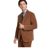 Tommy Hilfiger Mens Modern fit Corduroy Suit Jacket Blazer 38 R Brown Solid