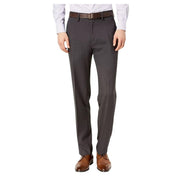 Kenneth Cole Mens Modern fit Dress Pants 32 / 32 Charcoal Grey Stretch