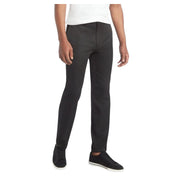 Kenneth Cole Mens Slim fit Dress Pants 34 / 30 Black Solid Stretch