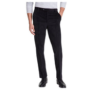 Tommy Hilfiger Mens Modern fit Dress Corduroy Pants 33 / 30 Black Solid