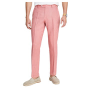 Tommy Hilfiger Mens Classic fit Dress Pants 30 / 30 Red Solid