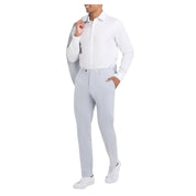 Tommy Hilfiger Mens Modern fit Dress Pants 33 / 30 Light Blue White Striped