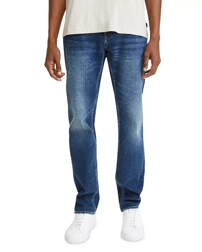 7 For All Mankind Slimmy Squiggle Slim Straight Jeans Size 36 Blue Colinas