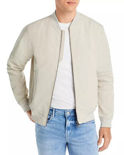 Barbour Mens Ando Bomber Jacket Large Beige / Cream