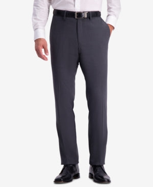 Kenneth Cole Reaction Mens Slim fit Dress Pants 29 / 30 Charcoal Grey Stretch