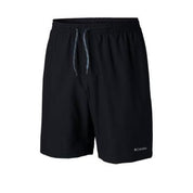 Columbia Mens Regular fit Drawstring Shorts Small Black Solid Stretch